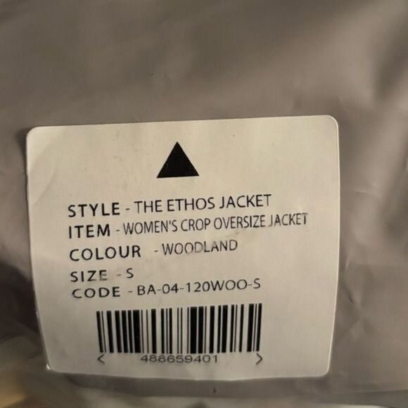 Vitality Ethos Jacket in Woodland Size Small NEW - Picture 8 of 9